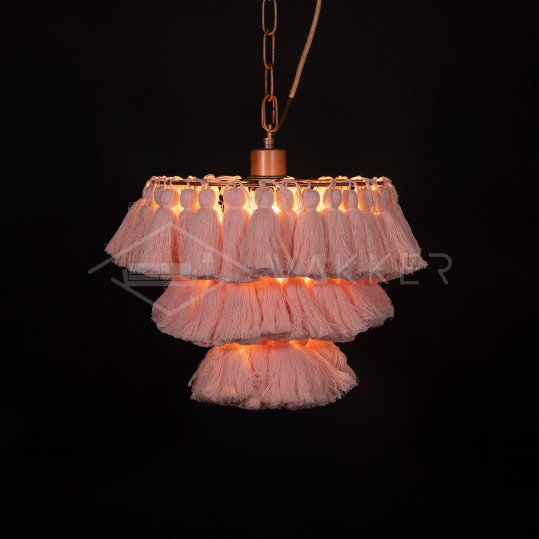 Fela Tassel Chandelier - Vakkerlight