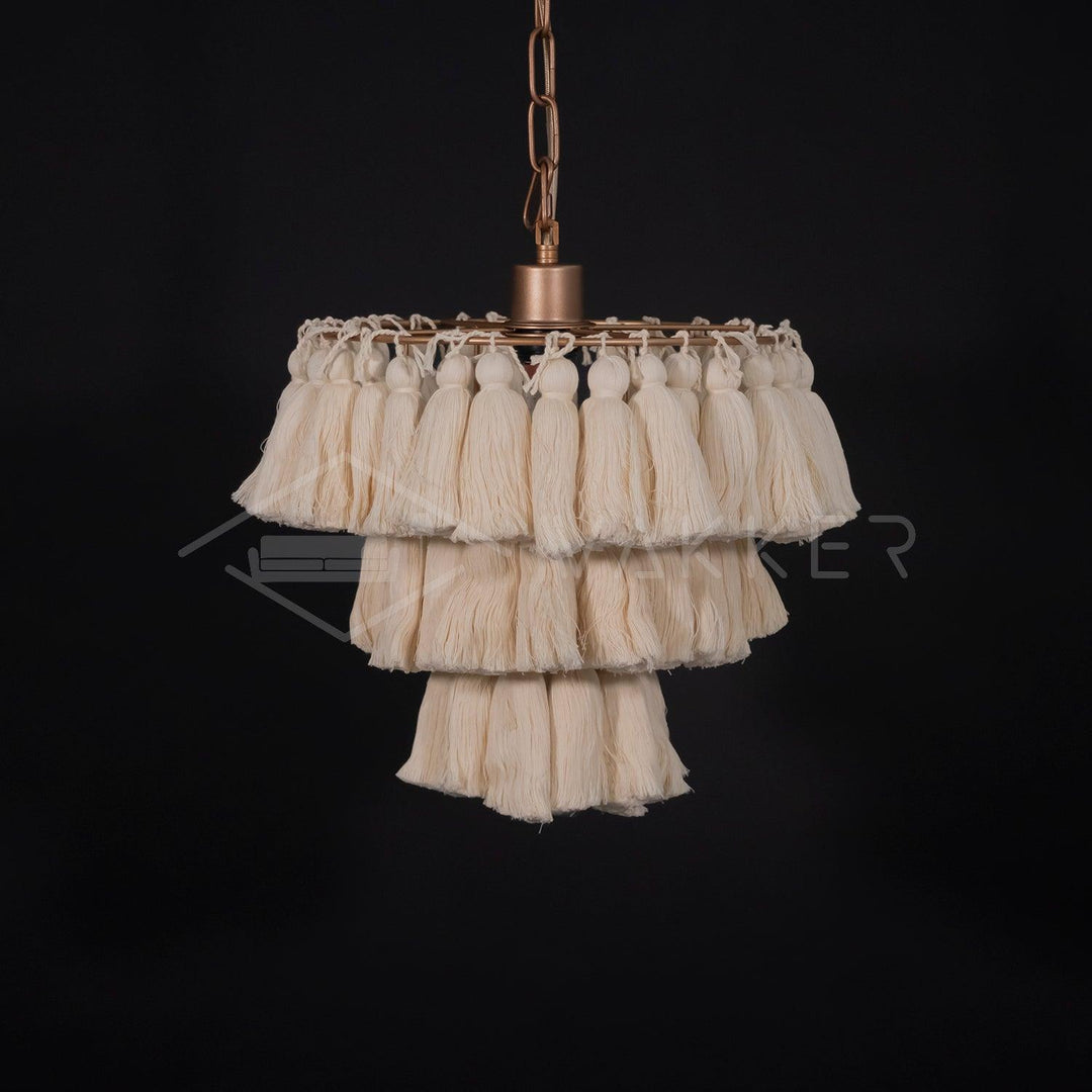 Fela Tassel Chandelier - Vakkerlight