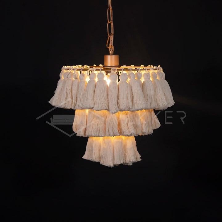 Fela Tassel Chandelier - Vakkerlight