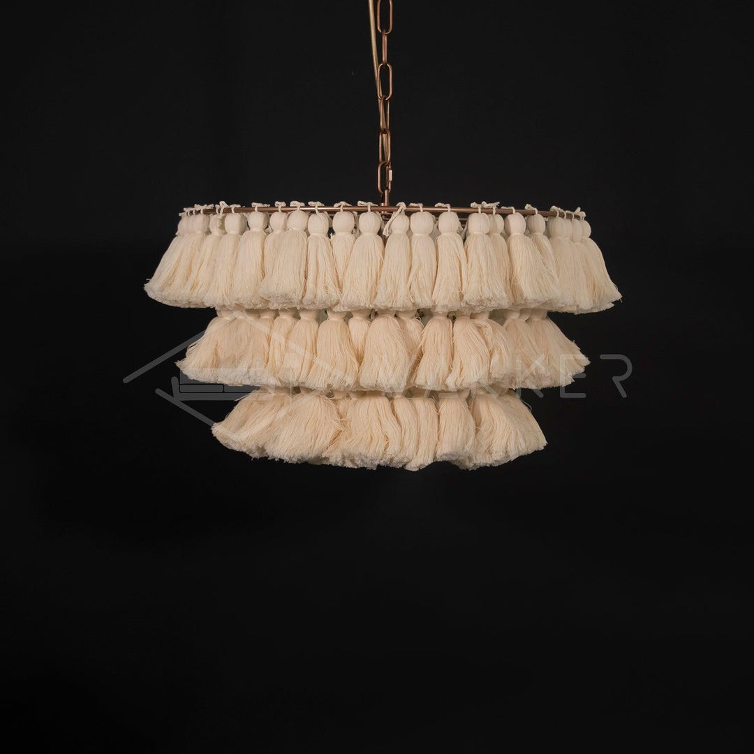 Fela Tassel Chandelier - Vakkerlight