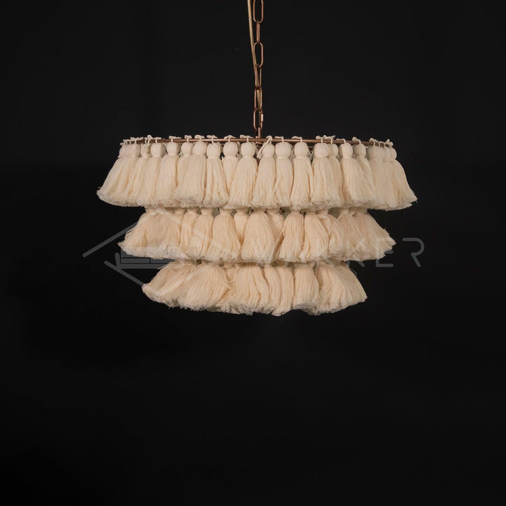 Fela Tassel Chandelier - Vakkerlight