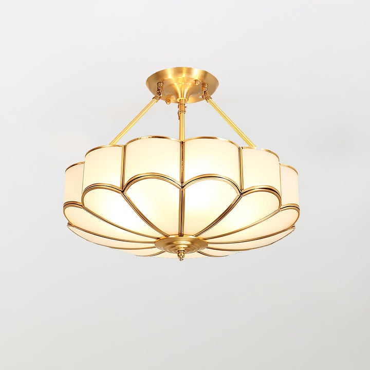 Flower Shape Glass Ceiling Light - Vakkerlight