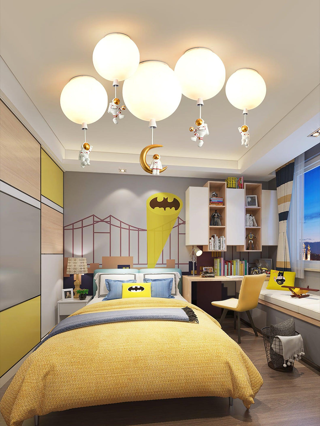 Frosted Balloon Ceiling Light - Vakkerlight