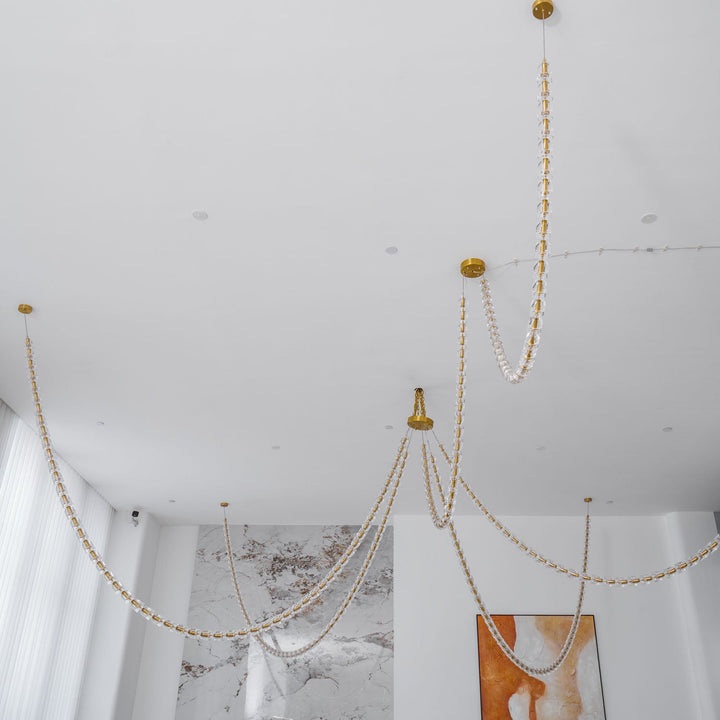 Gabriel Gold Chandelier - Vakkerlight