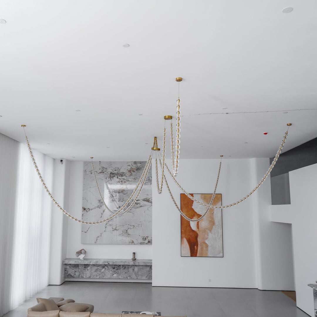 Gabriel Gold Chandelier - Vakkerlight