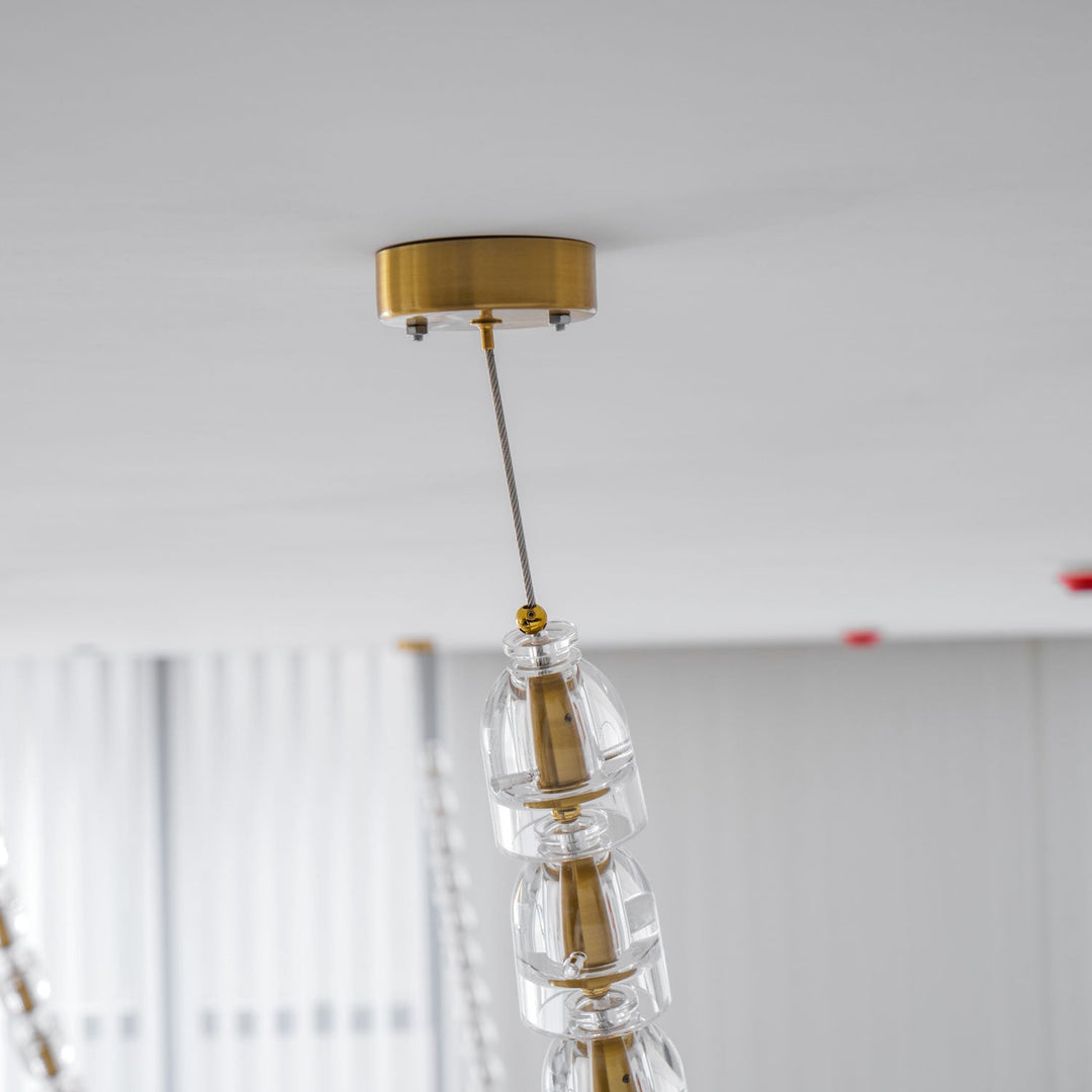 Gabriel Gold Chandelier - Vakkerlight