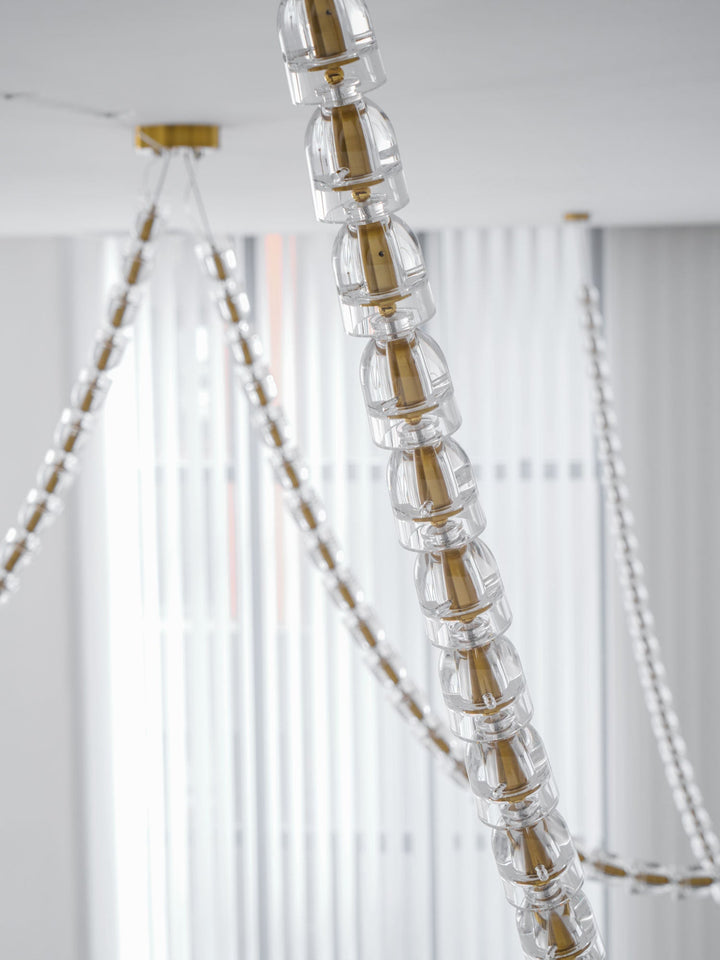 Gabriel Gold Chandelier - Vakkerlight