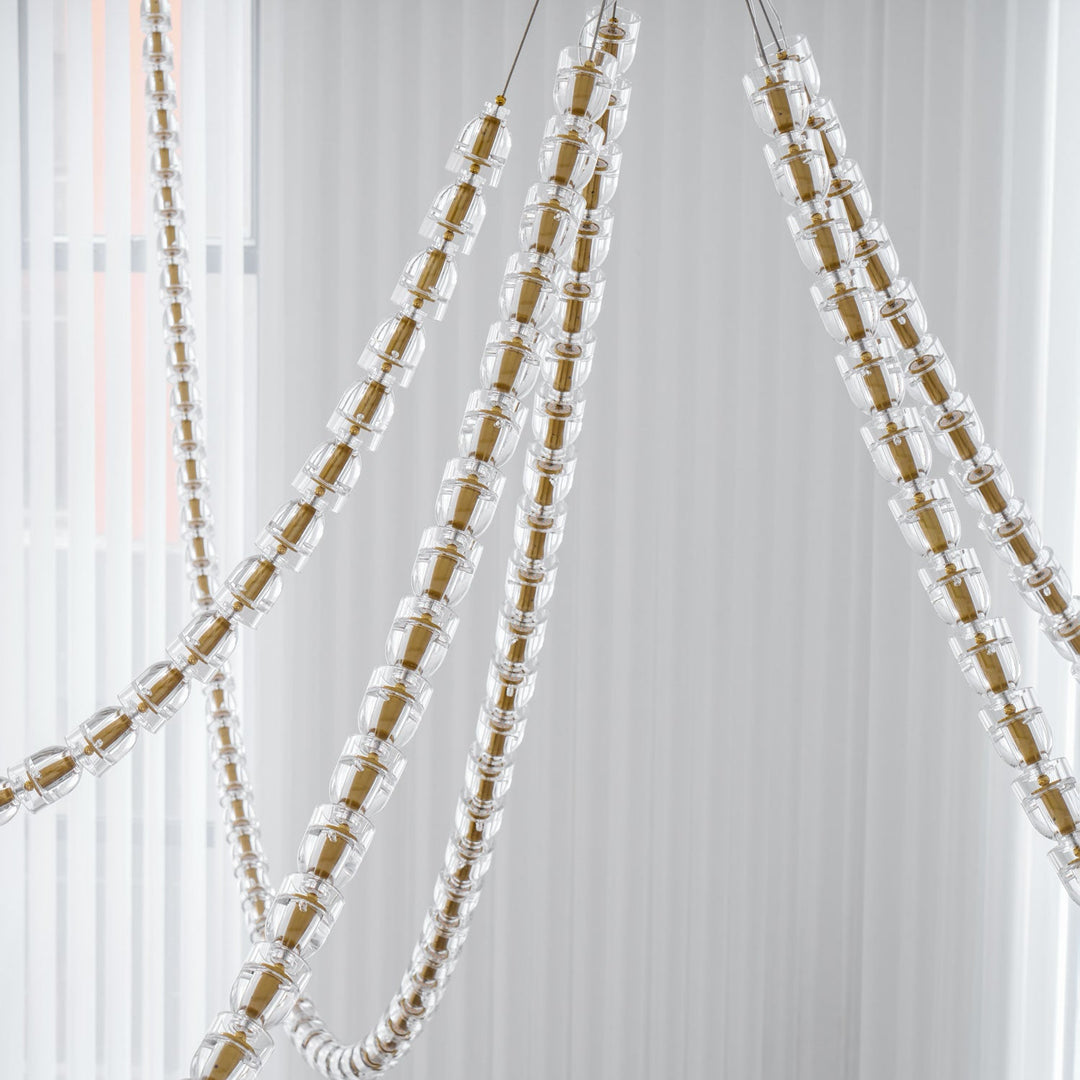 Gabriel Gold Chandelier - Vakkerlight