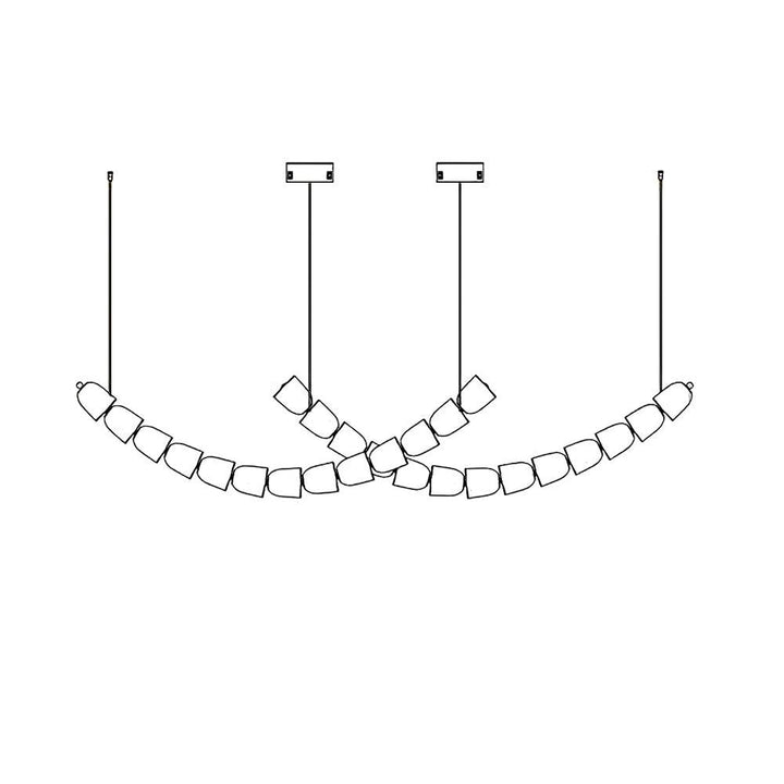 Gabriel Gold Chandelier - Vakkerlight