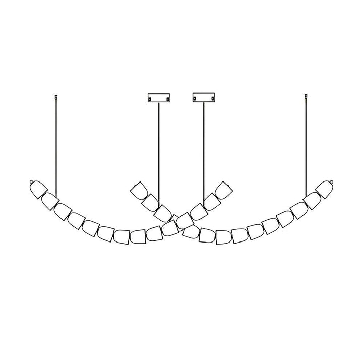 Gabriel Gold Chandelier - Vakkerlight