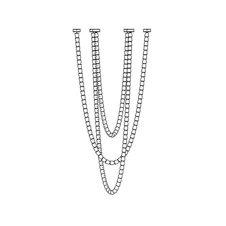 Gabriel Gold Chandelier - Vakkerlight