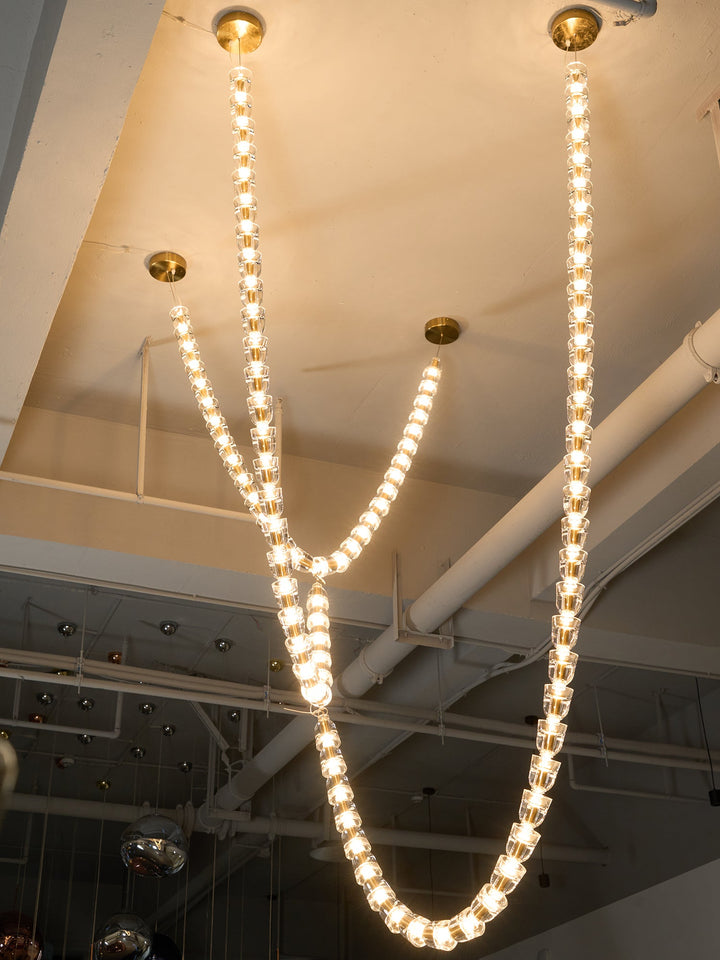 Gabriel Gold Chandelier - Vakkerlight
