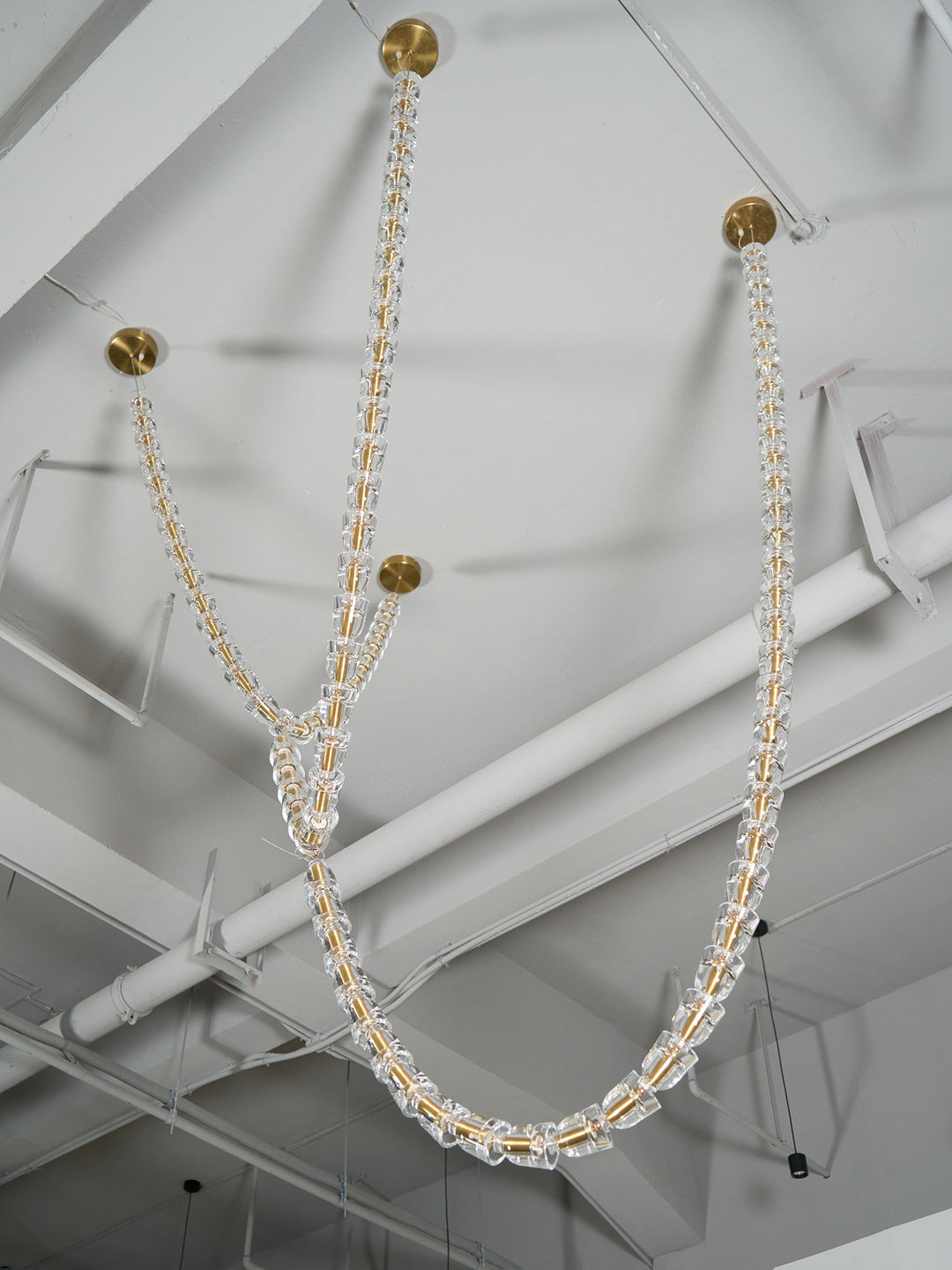 Gabriel Gold Chandelier - Vakkerlight