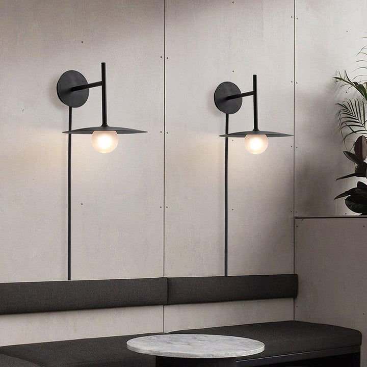 Gea Iron Plug-In Wall Lamp - Vakkerlight
