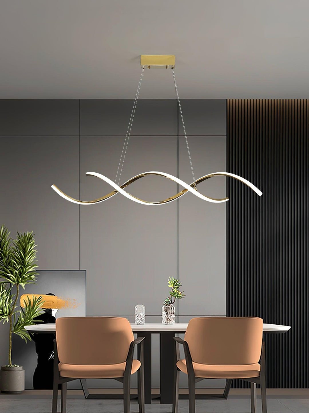 Gentle Waves Pendant Light - Vakkerlight