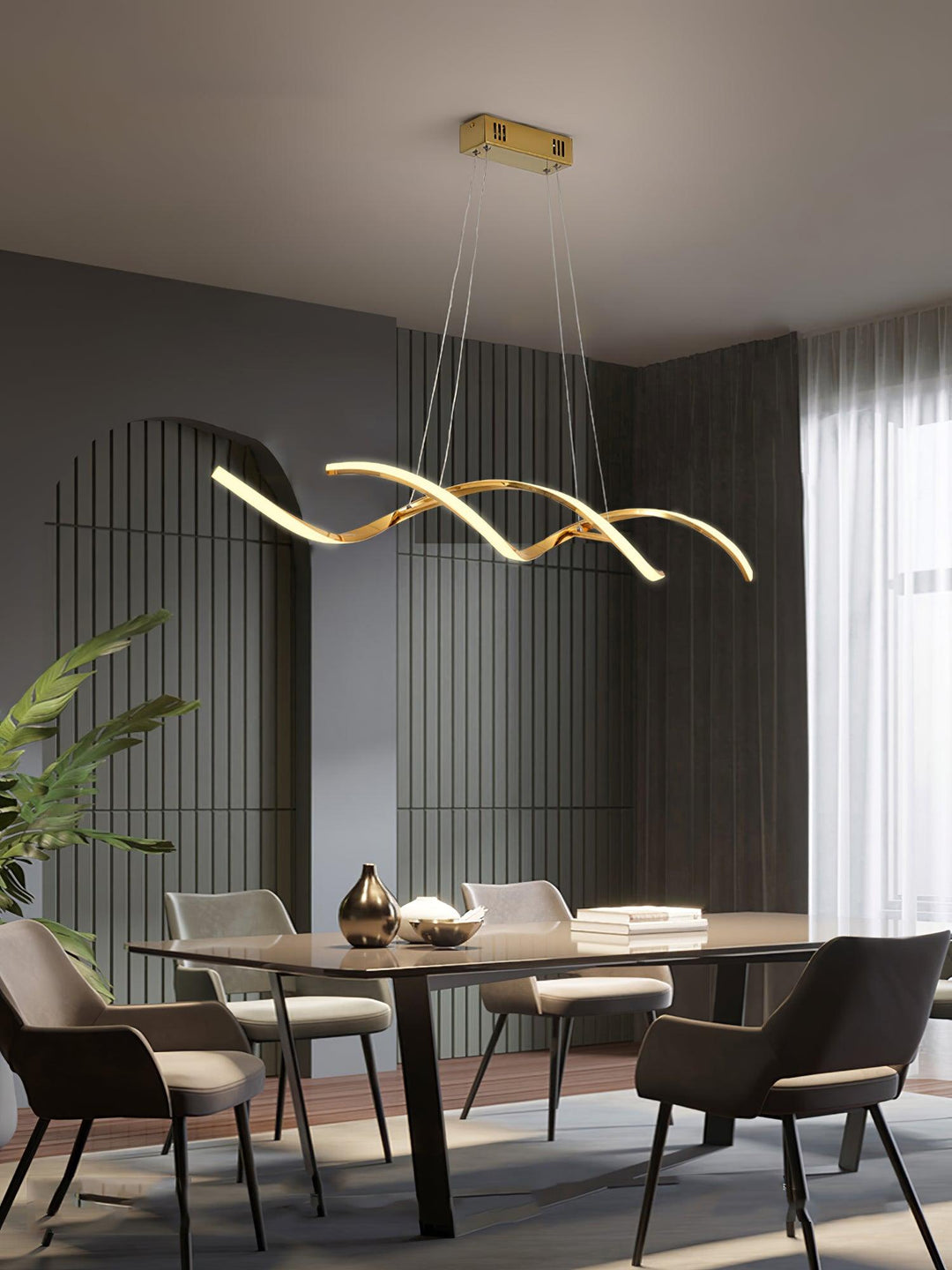 Gentle Waves Pendant Light - Vakkerlight