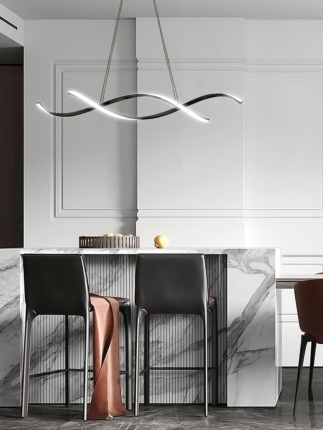 Gentle Waves Pendant Light - Vakkerlight