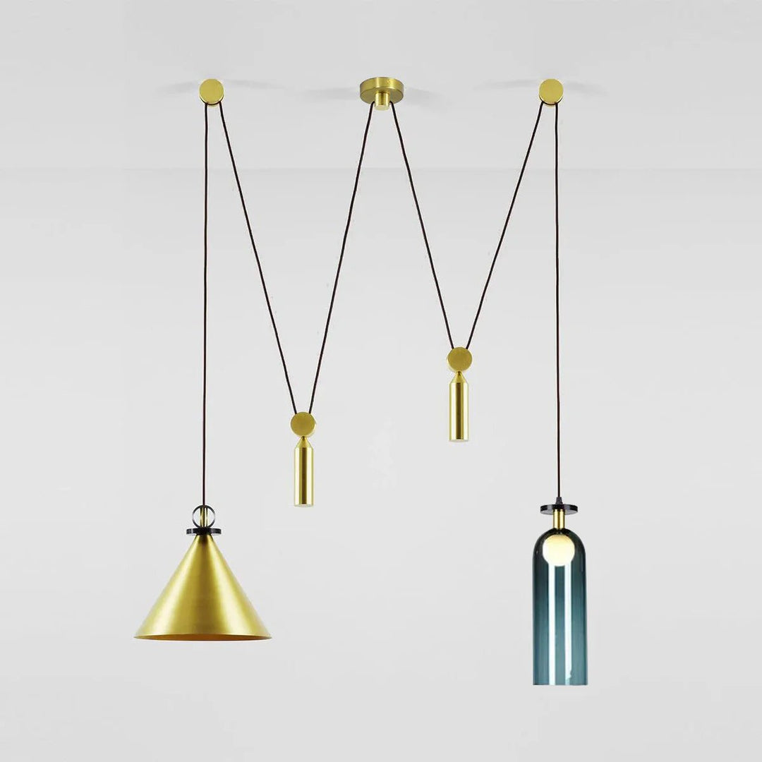 Geometric Shape Art Modern Chandelier - Vakkerlight