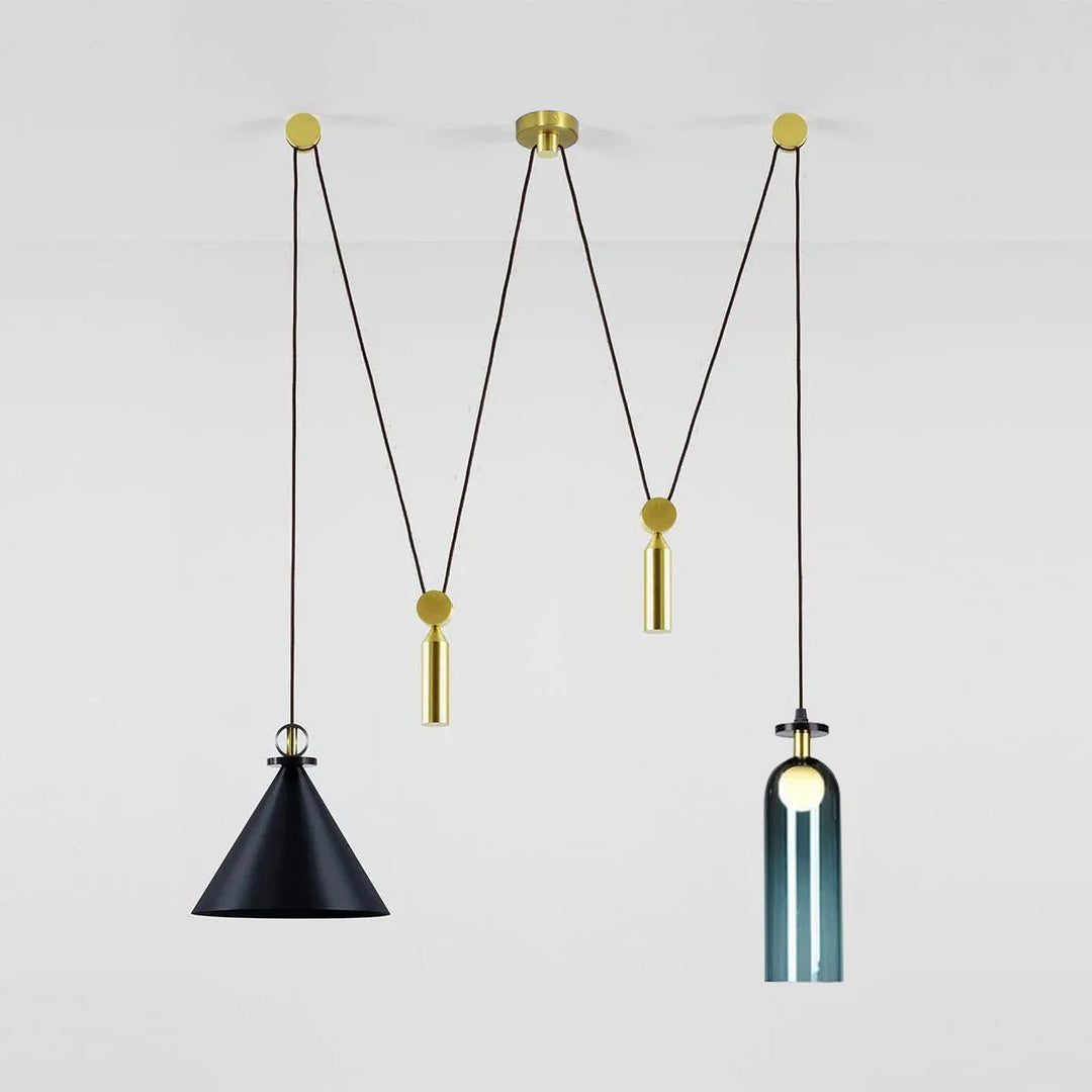 Geometric Shape Art Modern Chandelier - Vakkerlight