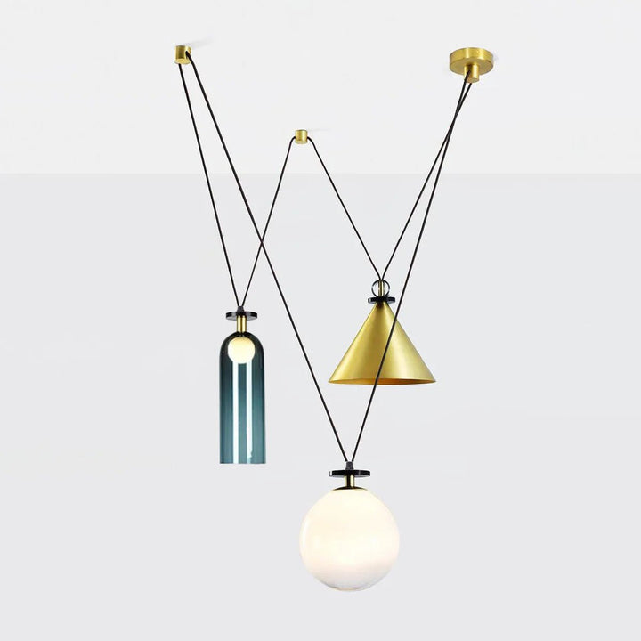 Geometric Shape Art Modern Chandelier - Vakkerlight