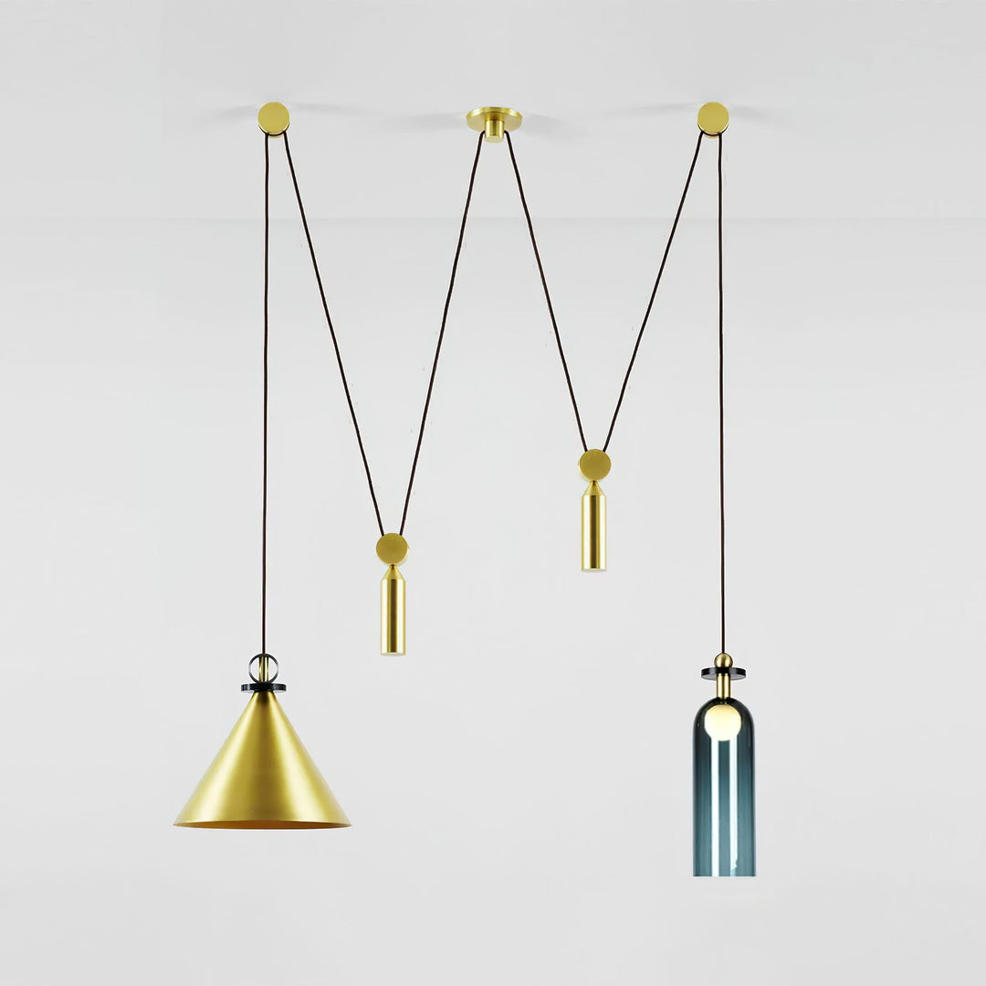 Geometric Shape Art Modern Chandelier