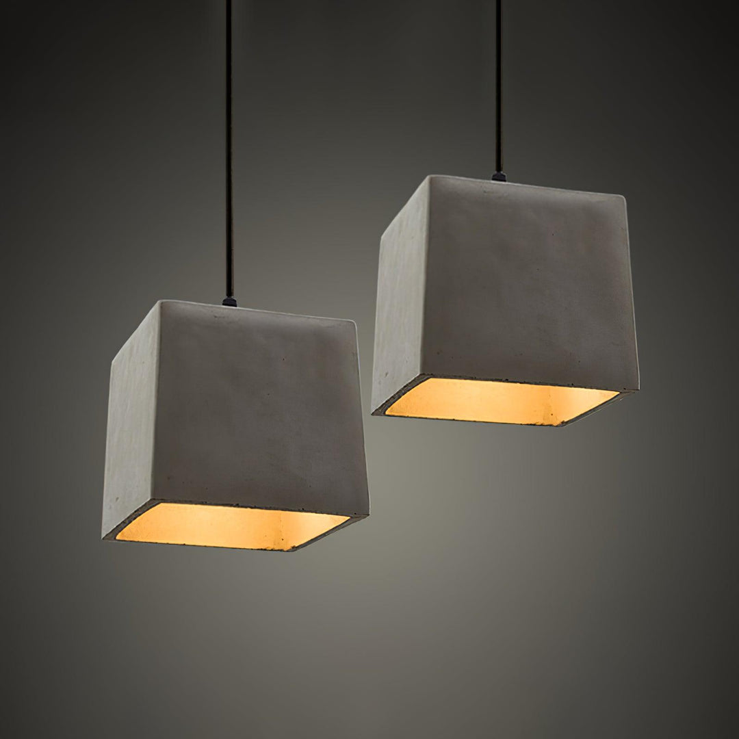 Georgia Cement Pendant Light - Vakkerlight
