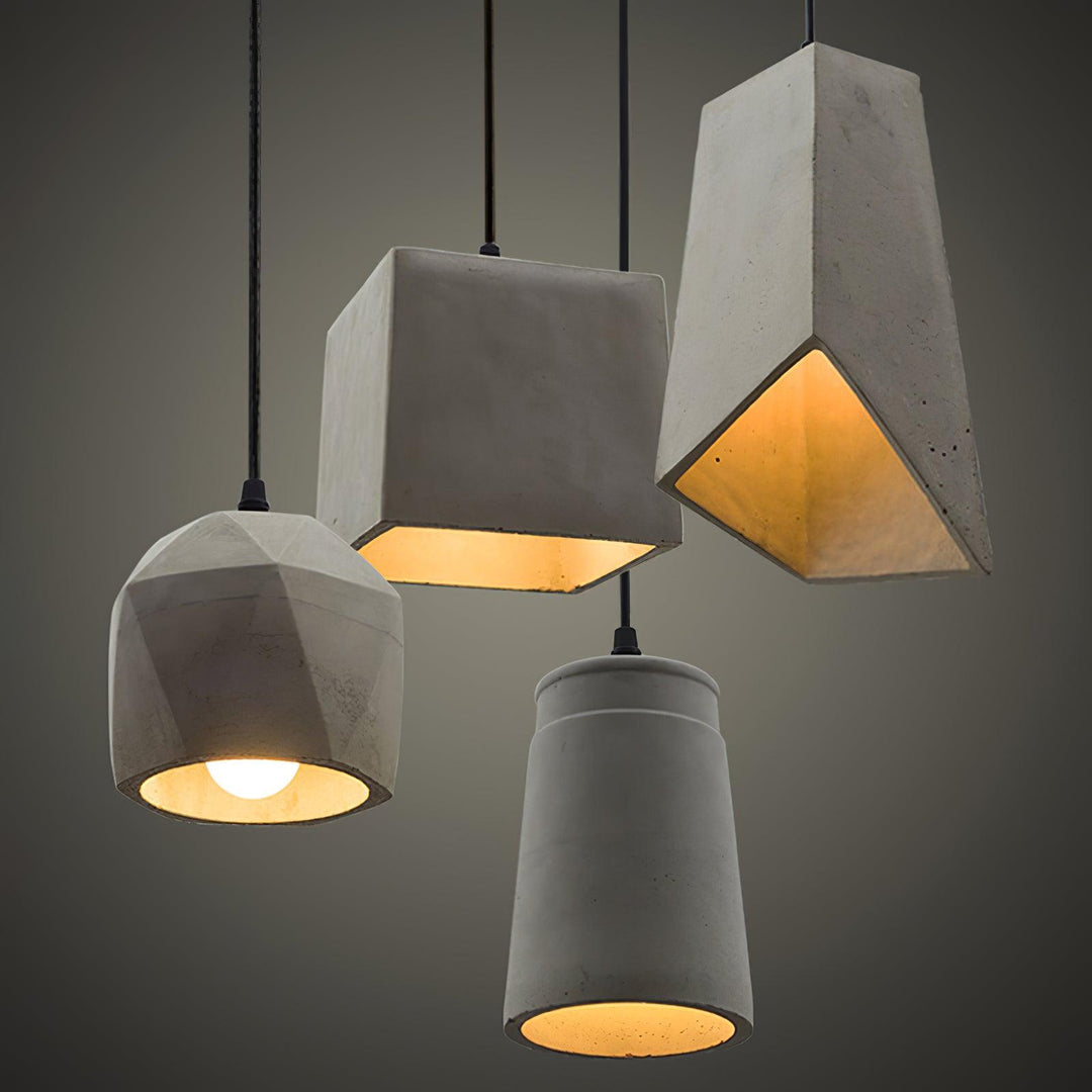 Georgia Cement Pendant Light - Vakkerlight