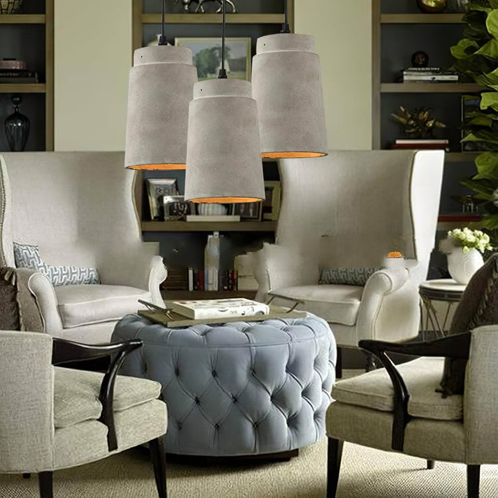 Georgia Cement Pendant Light - Vakkerlight