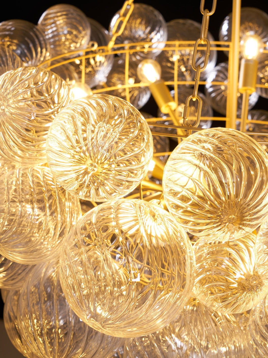 Glass Ball Bubbles Chandelier - Vakkerlight