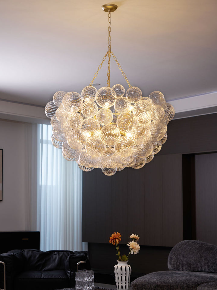 Glass Ball Bubbles Chandelier - Vakkerlight