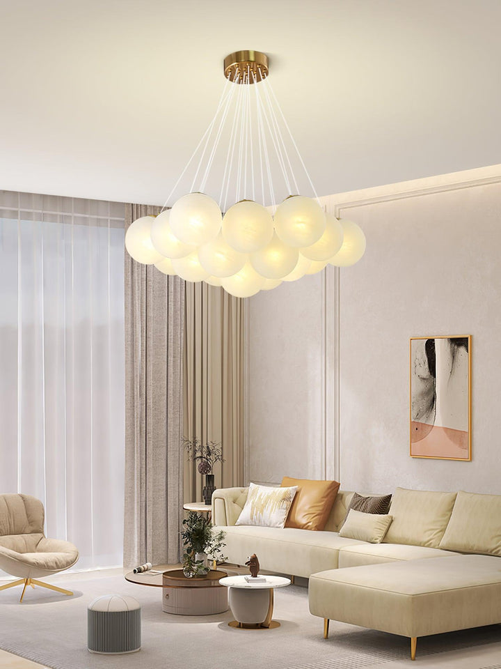 Glass Cluster Chandelier - Vakkerlight