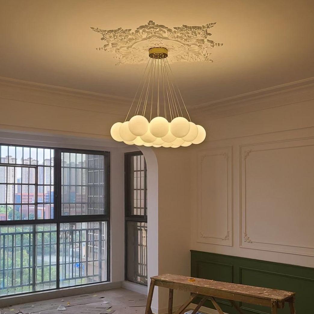 Glass Cluster Chandelier - Vakkerlight