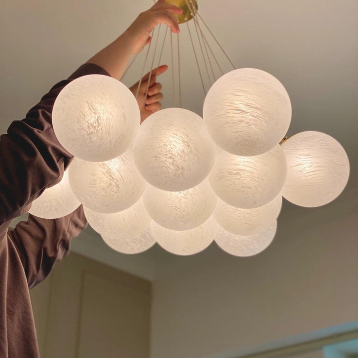 Glass Cluster Chandelier - Vakkerlight