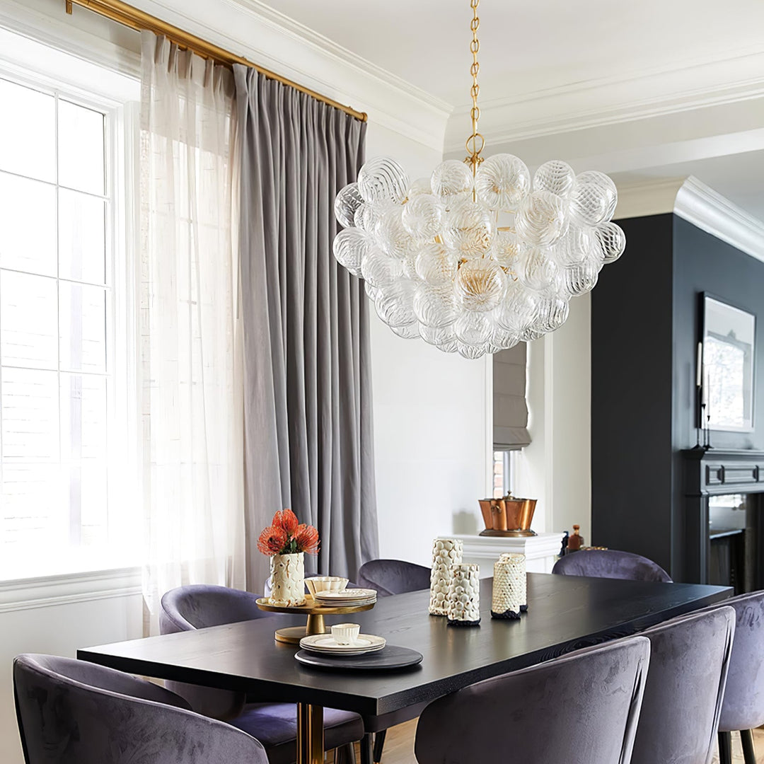 Glass Ball Bubbles Chandelier - Vakkerlight