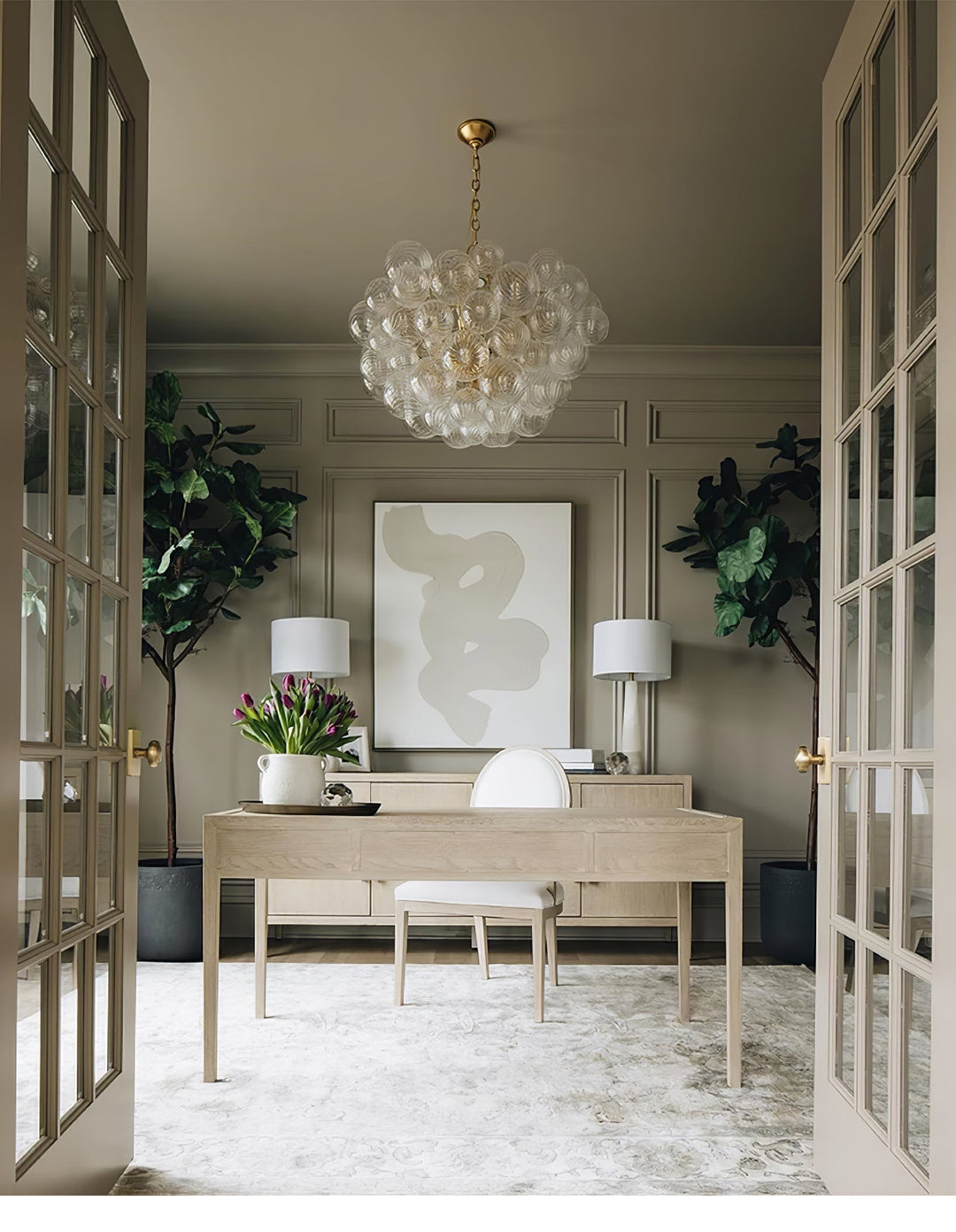 Glass Ball Bubbles Chandelier - Vakkerlight
