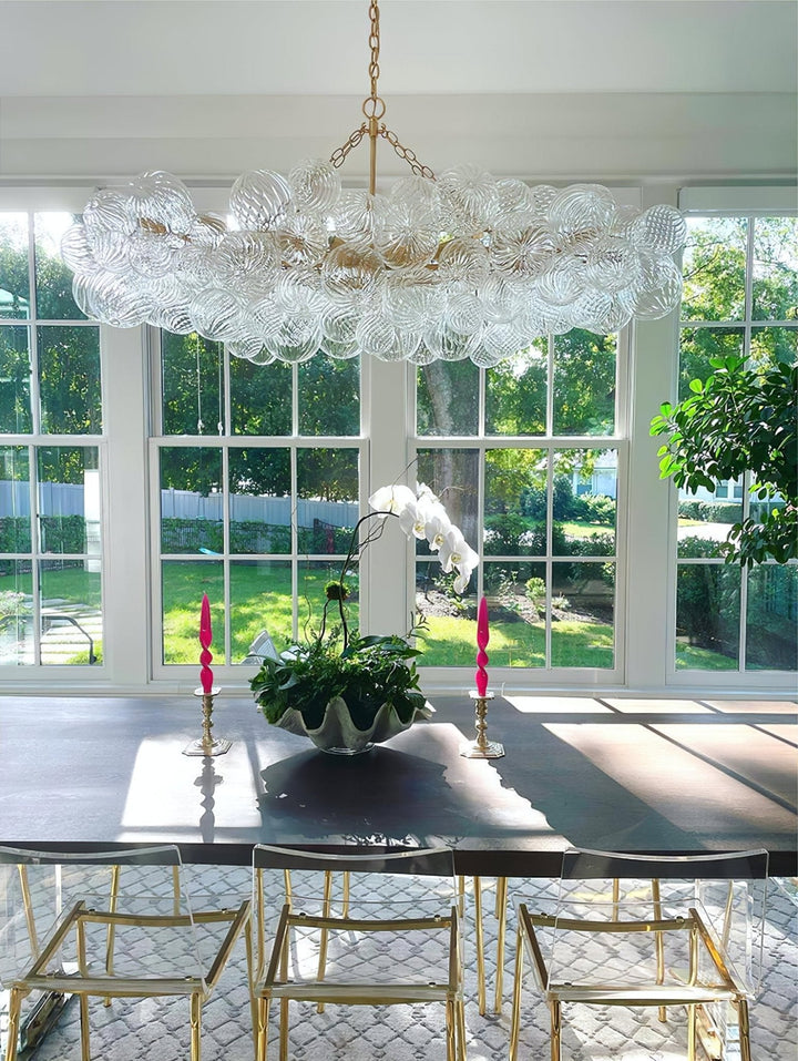 Glass Ball Bubbles Chandelier - Vakkerlight