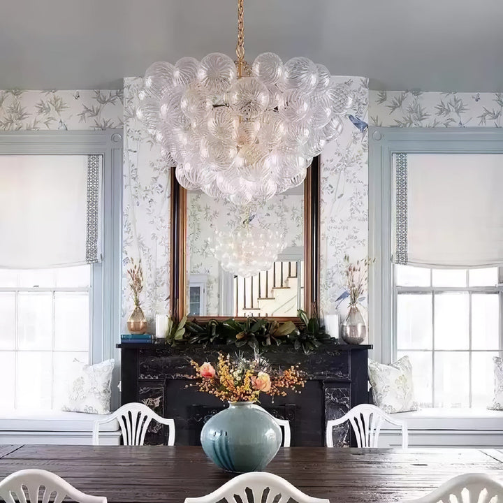 Glass Ball Bubbles Chandelier - Vakkerlight