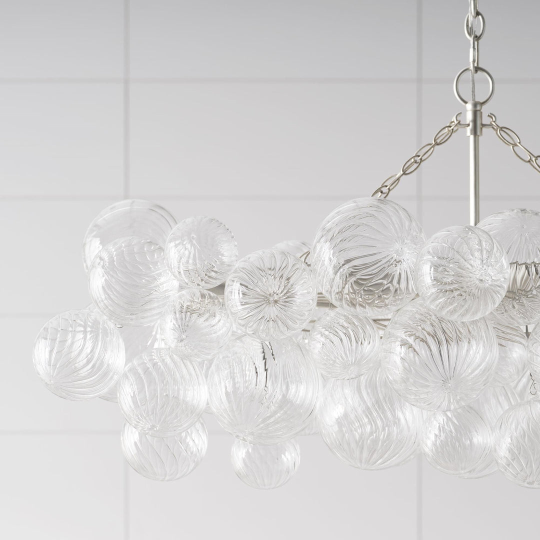 Glass Ball Bubbles Chandelier - Vakkerlight