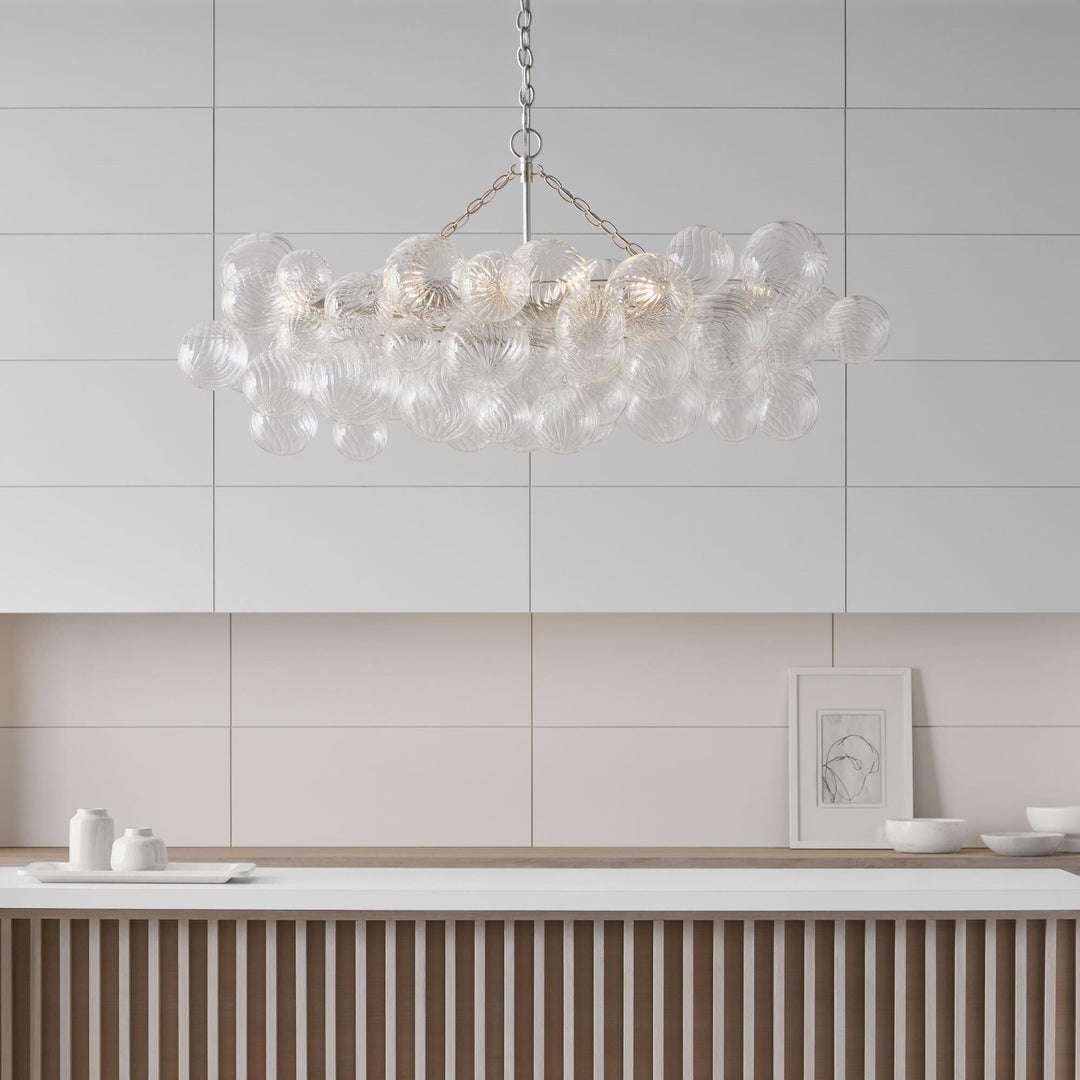 Glass Ball Bubbles Chandelier - Vakkerlight