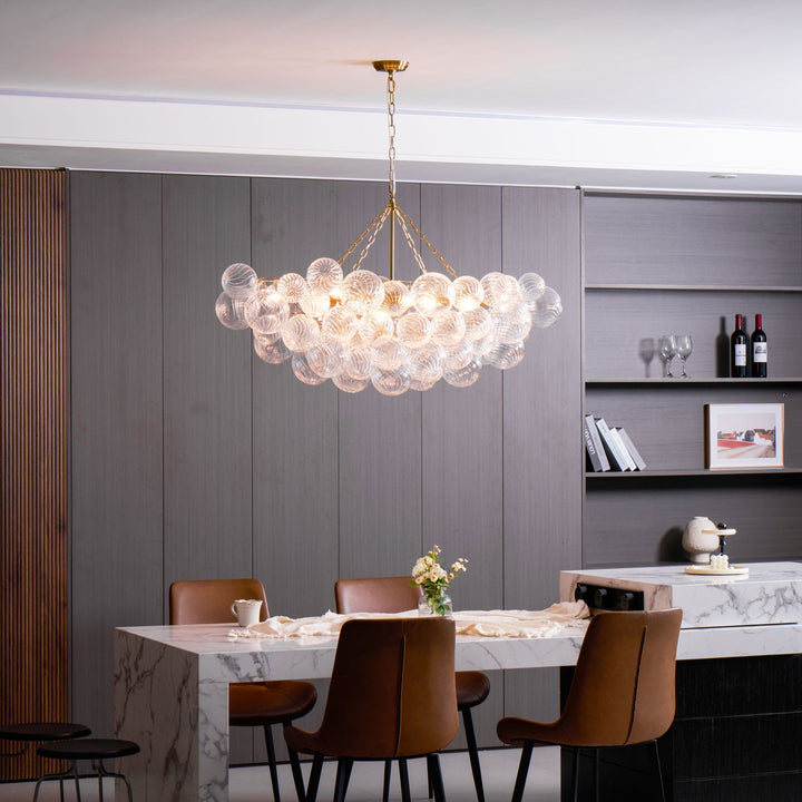 Glass Ball Bubbles Chandelier - Vakkerlight