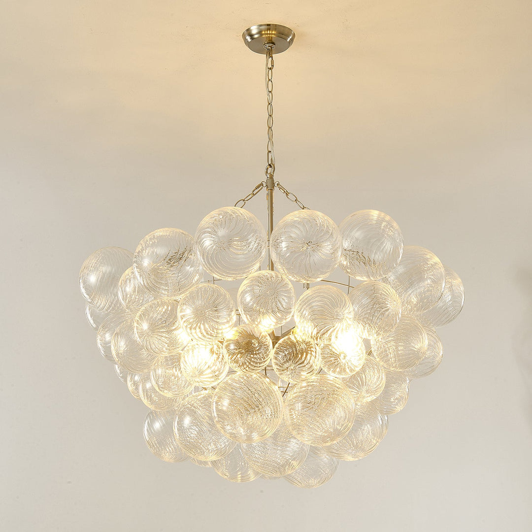 Glass Ball Bubbles Chandelier - Vakkerlight