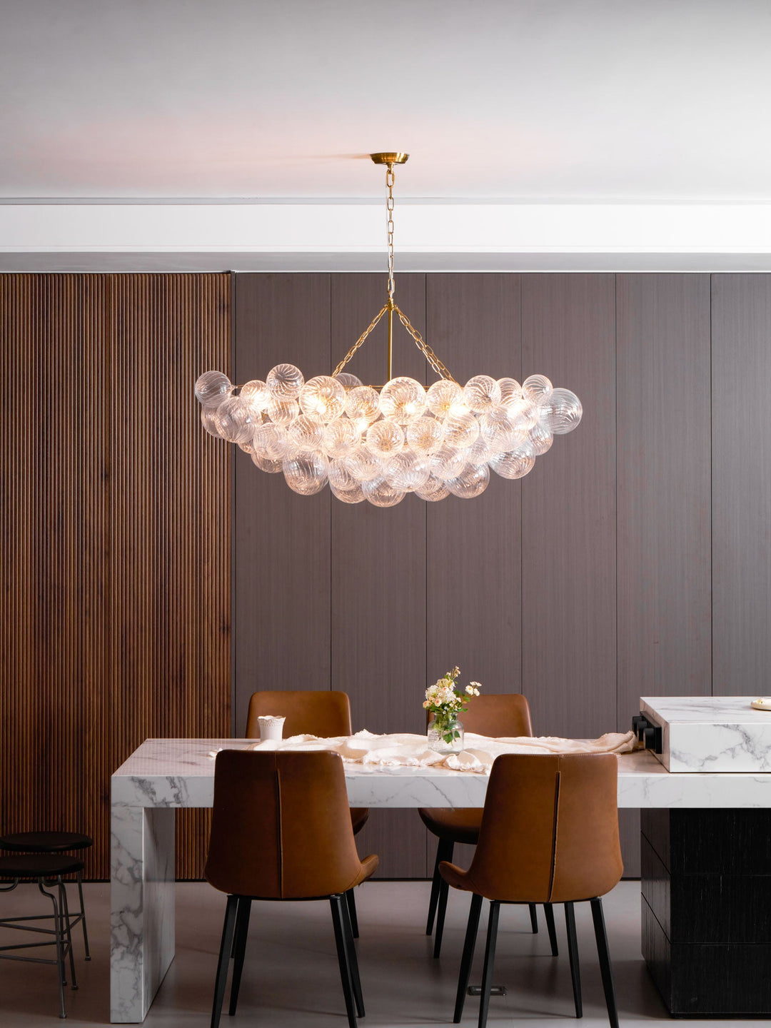 Glass Ball Bubbles Chandelier - Vakkerlight