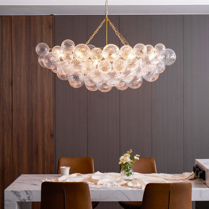 Glass Ball Bubbles Chandelier - Vakkerlight