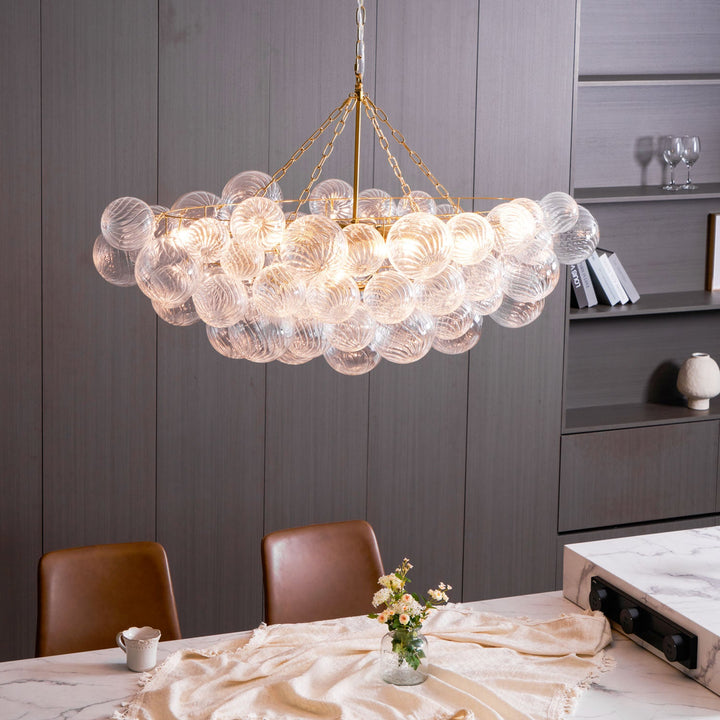 Glass Ball Bubbles Chandelier - Vakkerlight