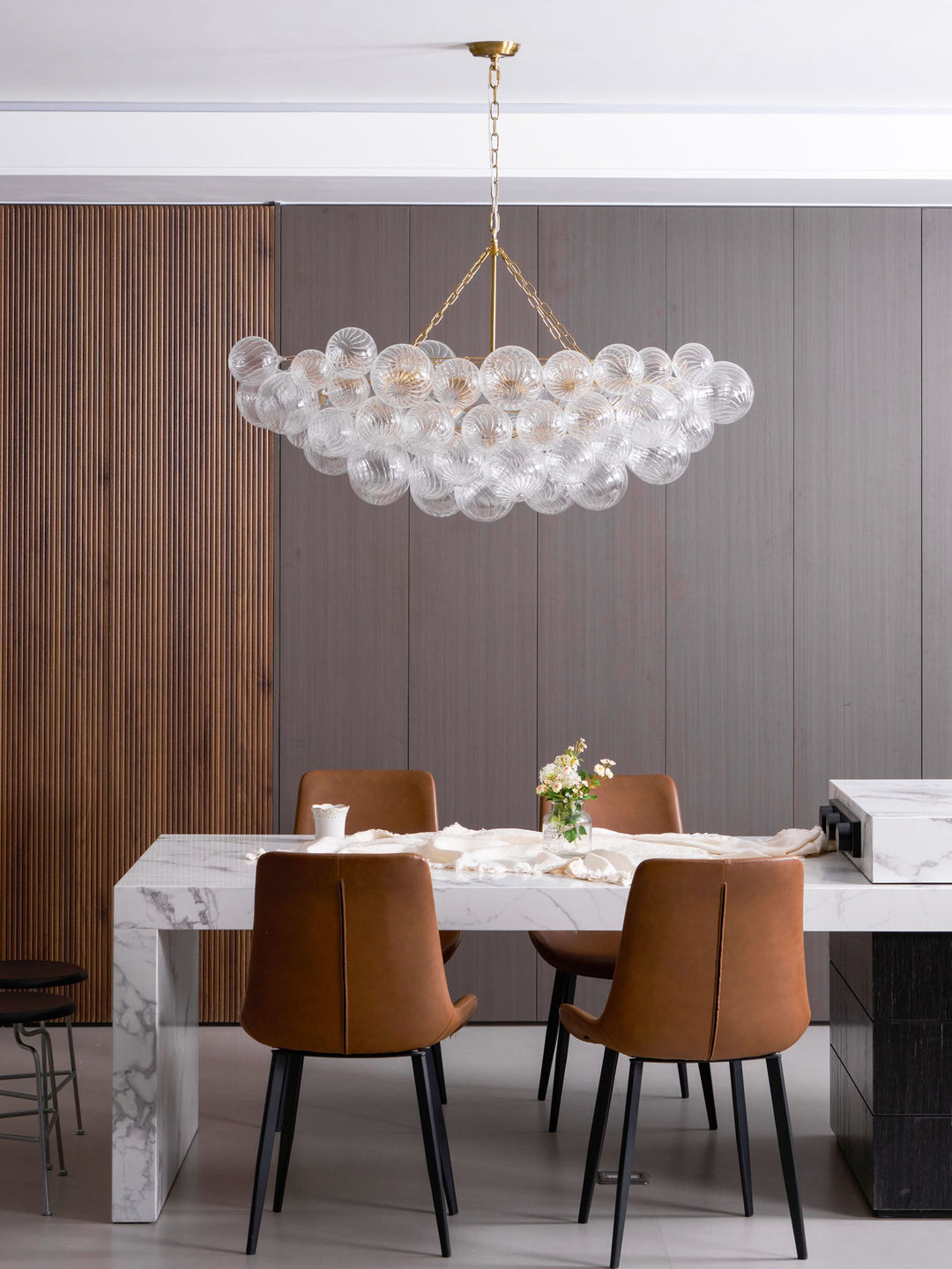 Glass Ball Bubbles Chandelier - Vakkerlight