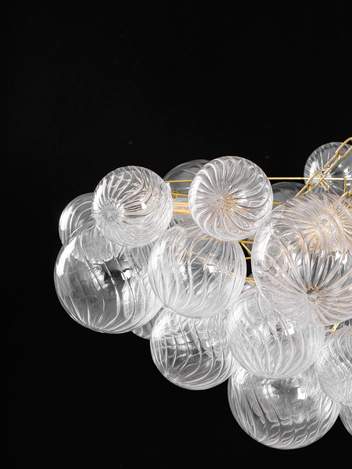 Glass Ball Bubbles Chandelier - Vakkerlight