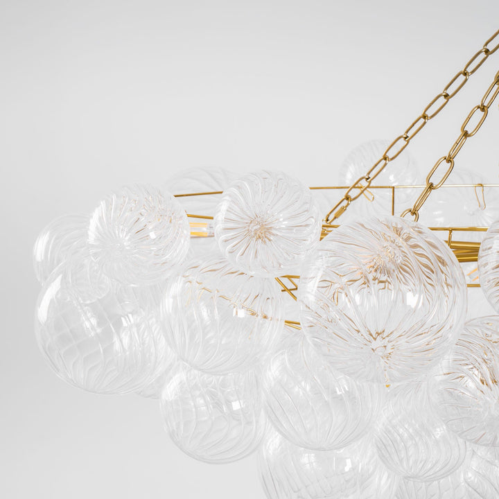 Glass Ball Bubbles Chandelier - Vakkerlight