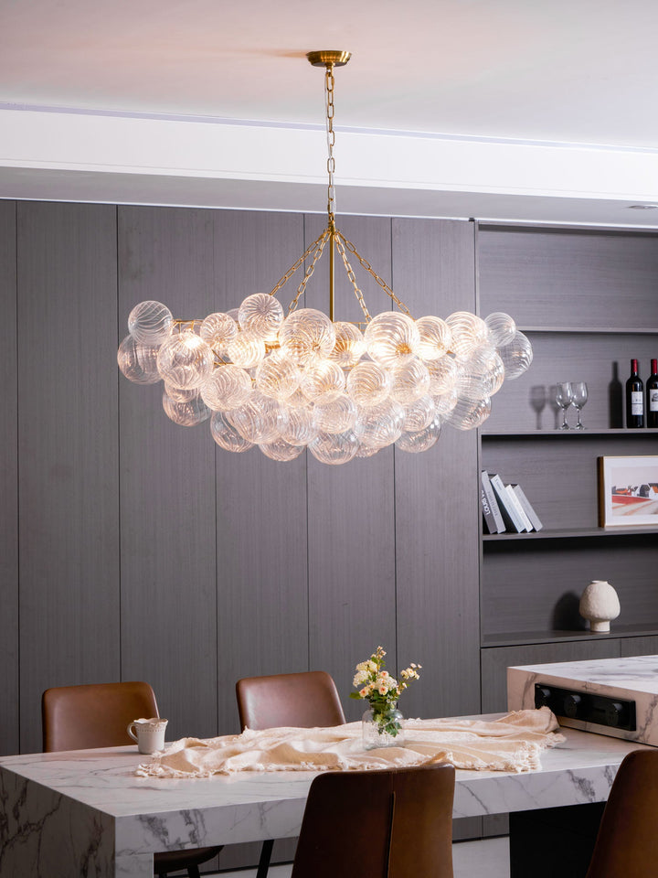 Glass Ball Bubbles Chandelier - Vakkerlight