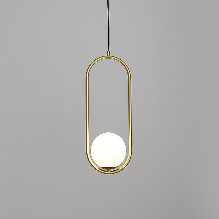Mila Brass Pendant Swag Light - Vakkerlight