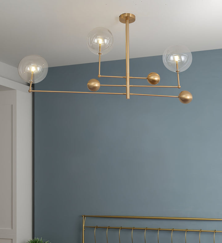 Glass Globe Mobile Chandelier - Vakkerlight